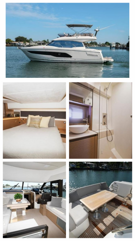 Rental Prestige 47” Miami yatch (Capacity max 13 people )