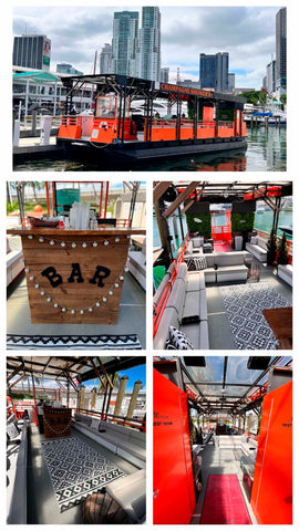 Rental Ponton Party Boat 50” Miami yatch (Capacity max 40 people )